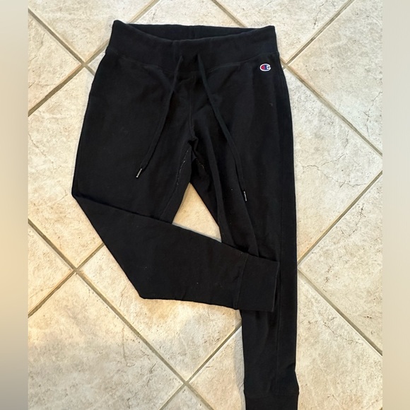 2for1 Black Champion Set with Long/Cropped Sweater and Jogger Pant Size XL - Picture 5 of 5